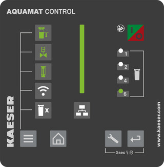 AQUAMAT CONTROL은 유수 분리기의 컨트롤러입니다.
