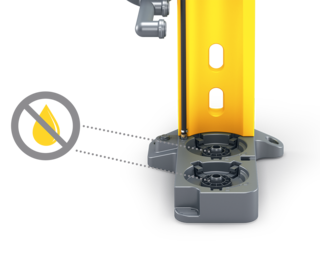 제공된 블랭킹 플러그는 안전성을 더욱 높여줍니다.