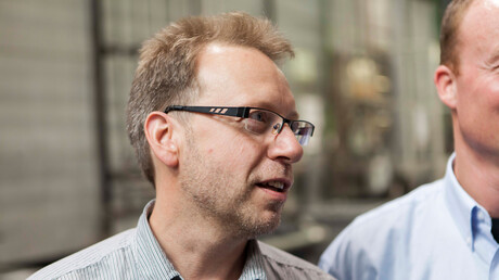 회의 중인 ZF Friedrichshafen 직원