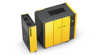 추가 드라이어가 장착된 CSDX 로터리 스크류 콤푸레셔