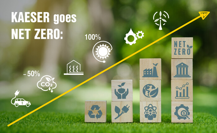 탄소 중립으로 향하는 KAESER Kompressoren
