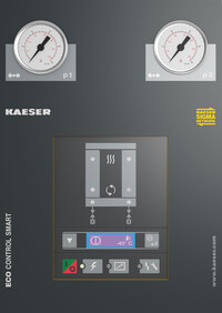 ECO CONTROL SMART 컨트롤러를 통해 실시간으로 사용 가능한 작동 매개변수 및 메시지.