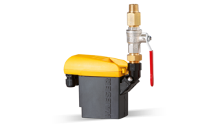 전체 ECO-DRAIN 전자식 응축수 드레인 세트.