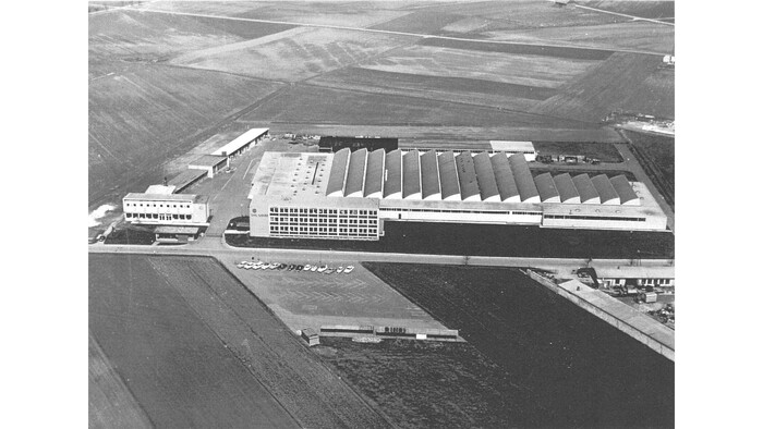 공장 전경, Carl-Kaeser-Straße 1961