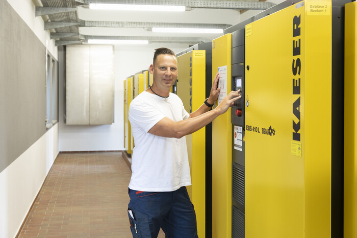 KAESER KOMPRESSOREN의 EBS 로터리 스크류 블로워 6대