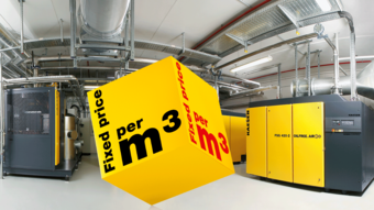 SIGMA AIR UTILITY – m³당 정액제로 압축 공기 제공