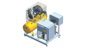 OEM 압축 공기 스테이션의 예시 구조