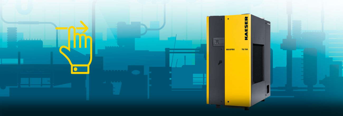 SECOTEC TG with innovative exhaust air system.