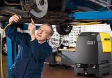 i.Comp 9 Tower T 왕복식 콤푸레셔 - 자동차 작업장에 적합합니다.