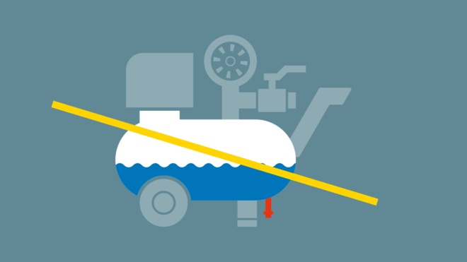 i.Comp 3은 새로운 기술을 활용하여 축적된 응축수를 증발시킵니다.