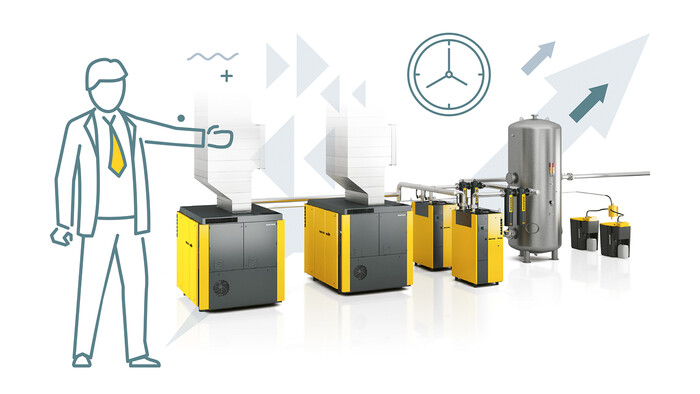 KAESER 전문가들이 열 회수의 잠재력을 조명합니다.